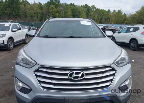 2016 Hyundai Santa Fe Se from USA, damaged, VIN KM8SMDHF3GU144329